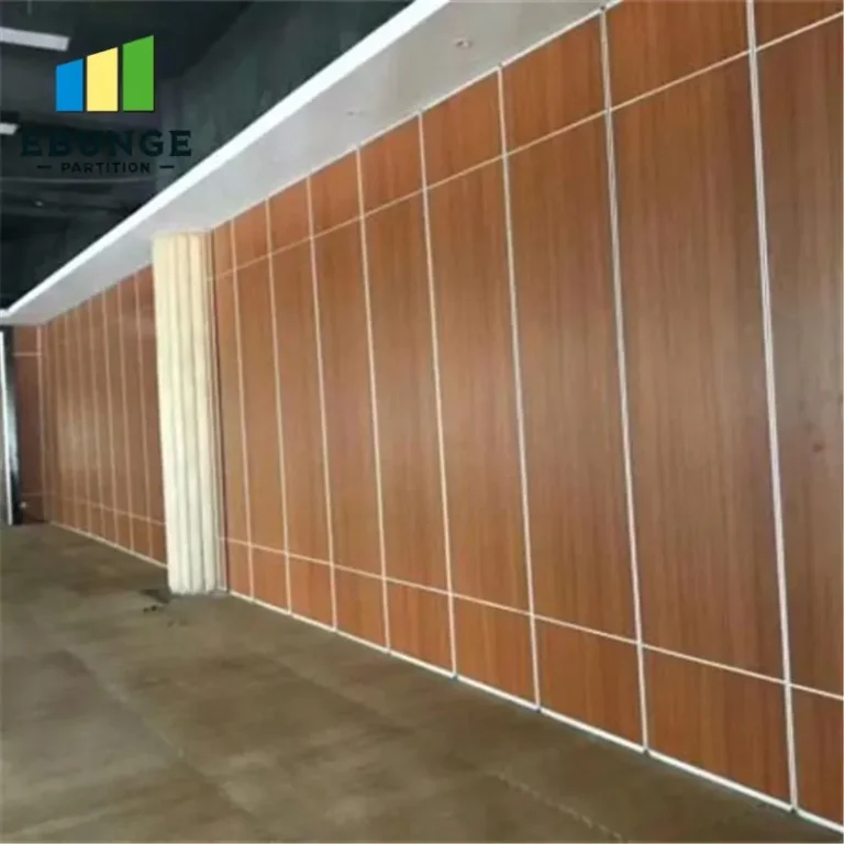 restaurant sliding partition planning panel stacking layout