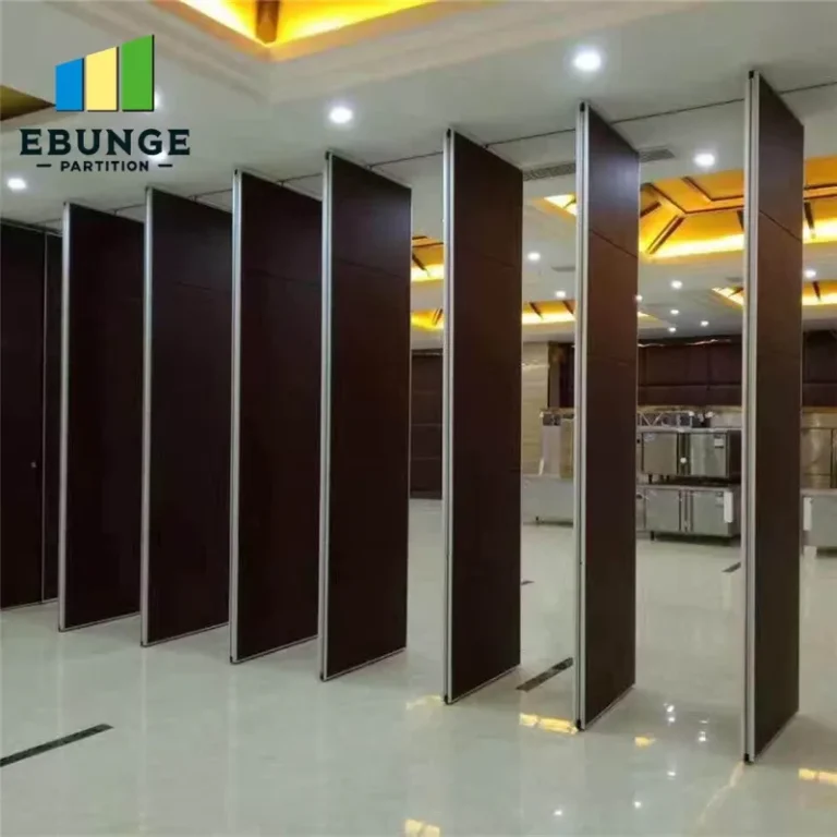 training center folding partition supplier top hung track system
