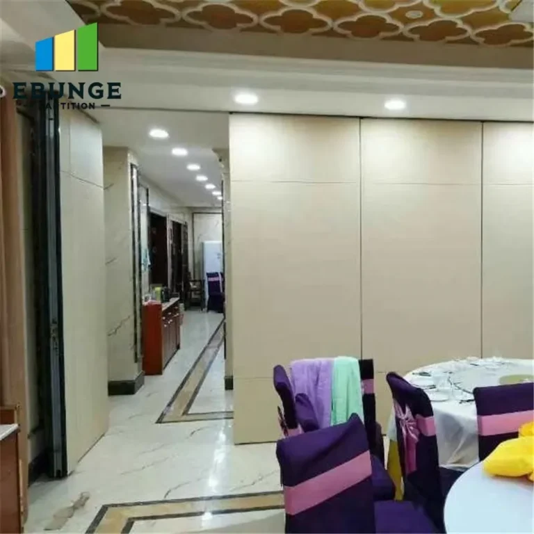 movable partition wall in a training center in philippines