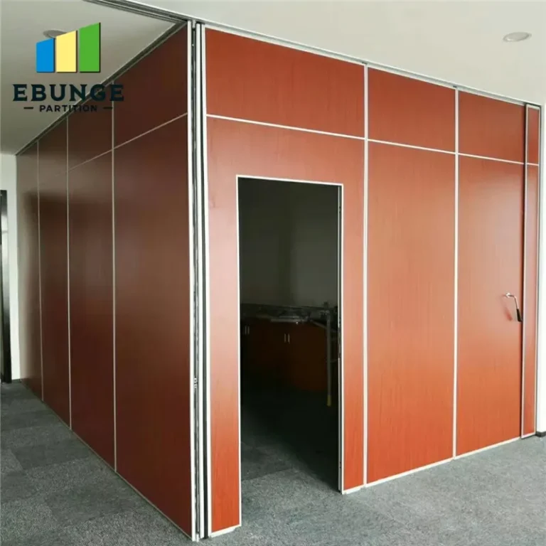 movable partition wall system panel stacking layout