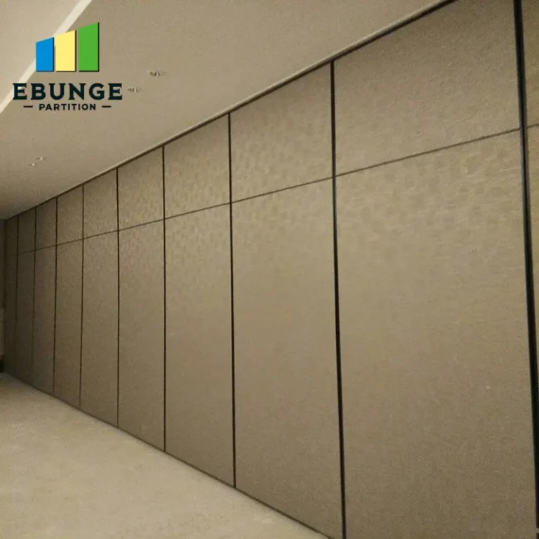 restaurant sliding partition planning for conference room project