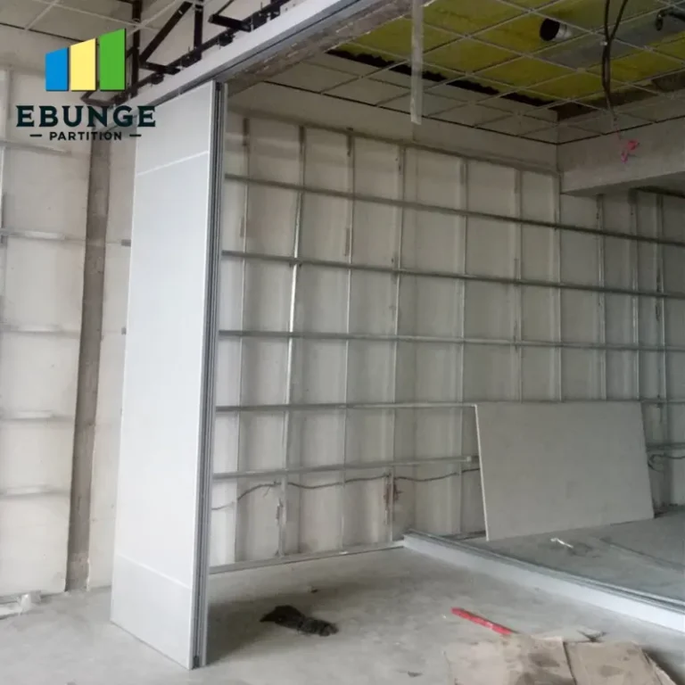 sliding wall system commercial project example