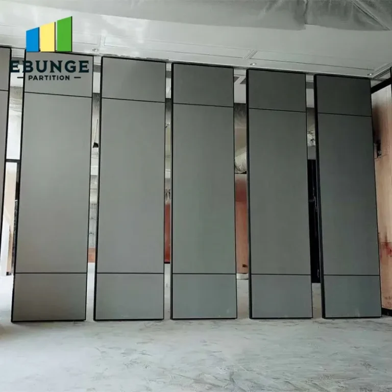folding partition wall cad block top hung track system