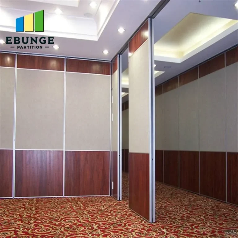 sliding partition supplier evaluation for school hall acoustic walls