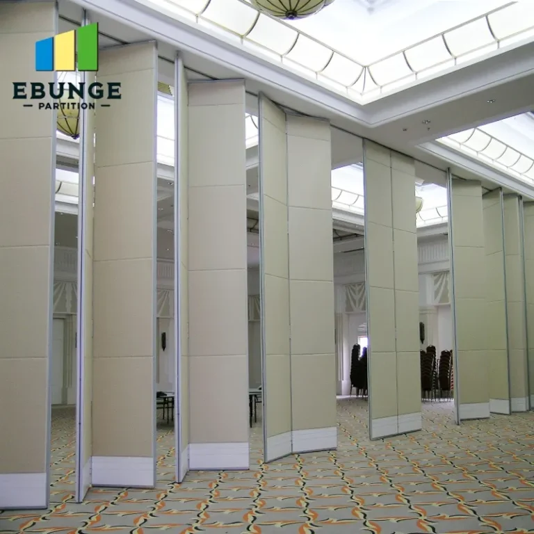 restaurant sliding partition cost panel stacking layout