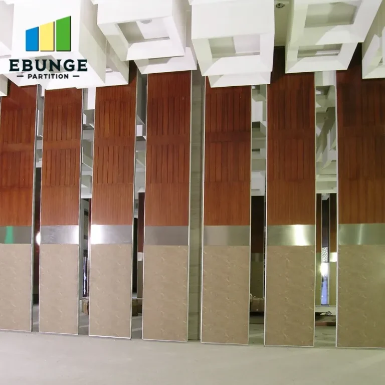 folding partition wall outdoor commercial project example