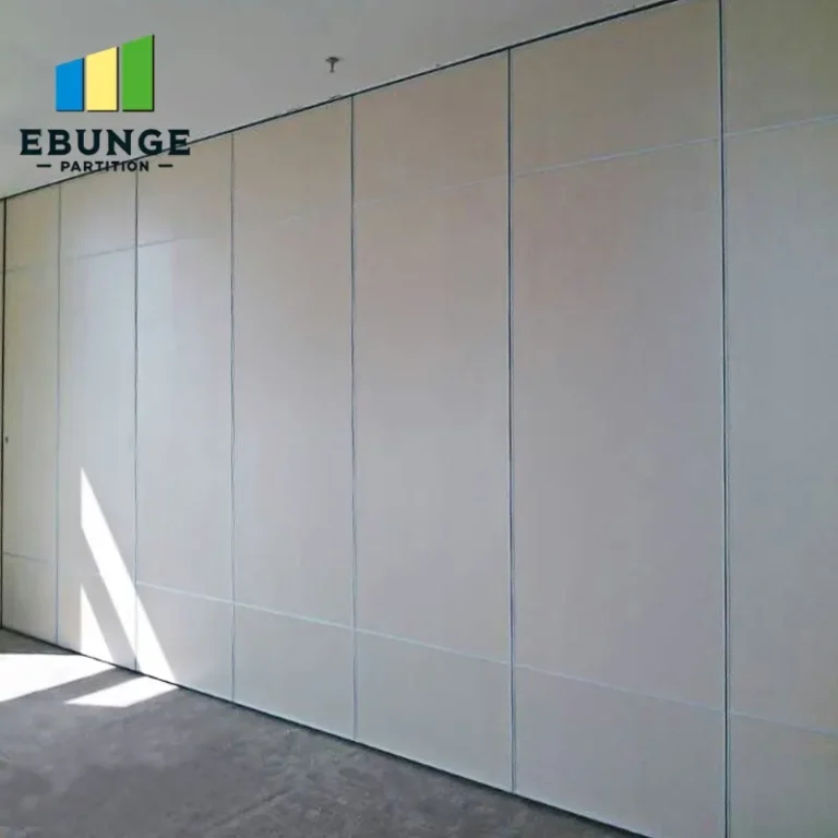 school movable partition panel stacking commercial project example