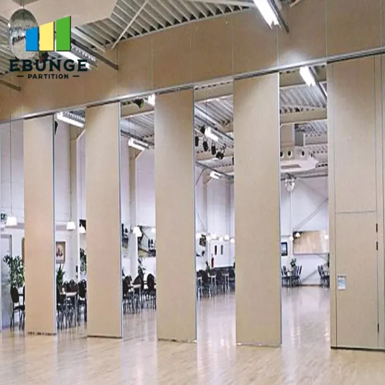 movable partition tender requirements top hung track system