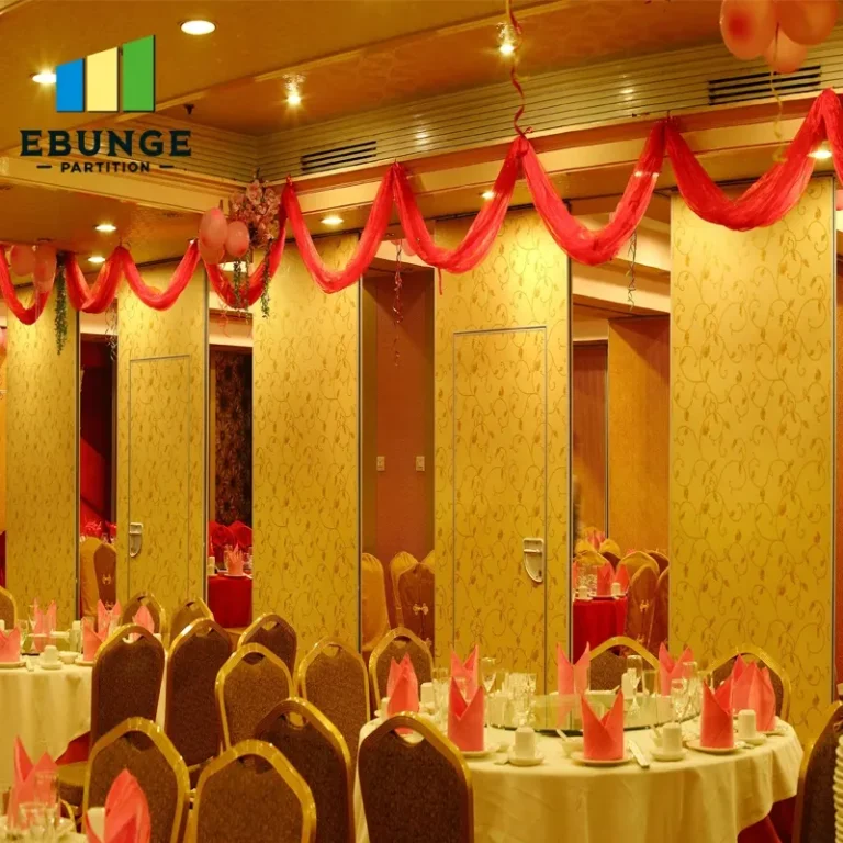 movable partition pass door planning commercial project example