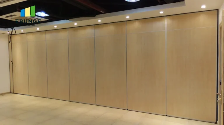 retractable partition wall for conference room project