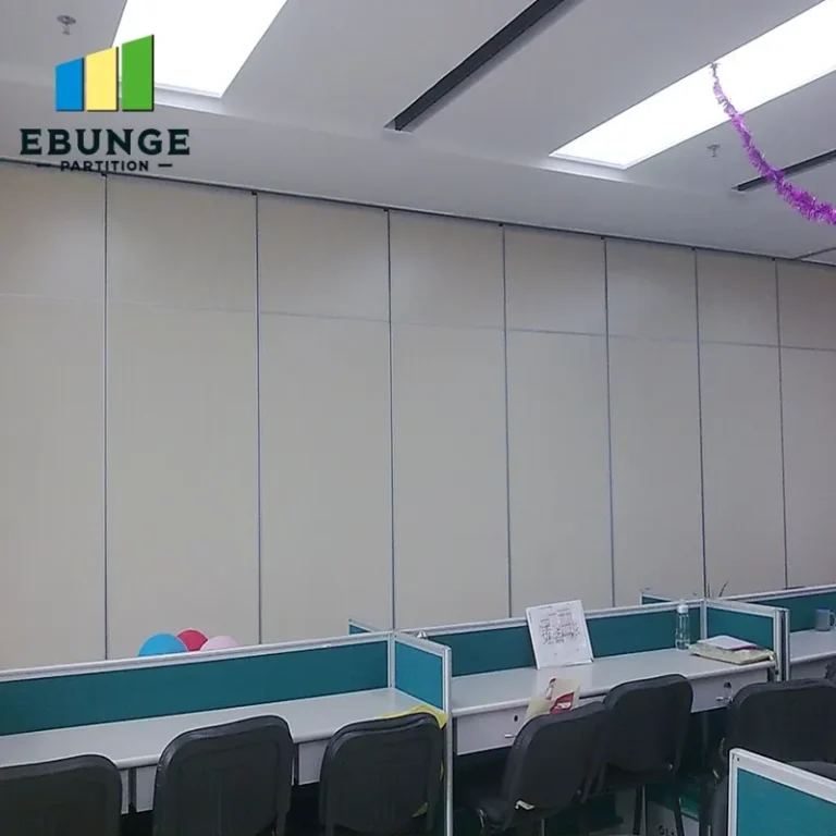 community movable partition maintenance top hung track system