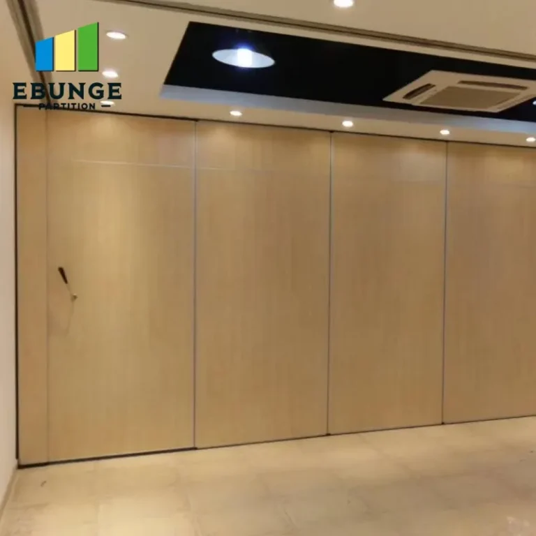 sliding partition supplier evaluation commercial project example