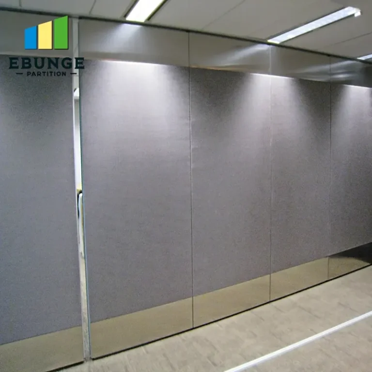 folding movable partition wall commercial project example