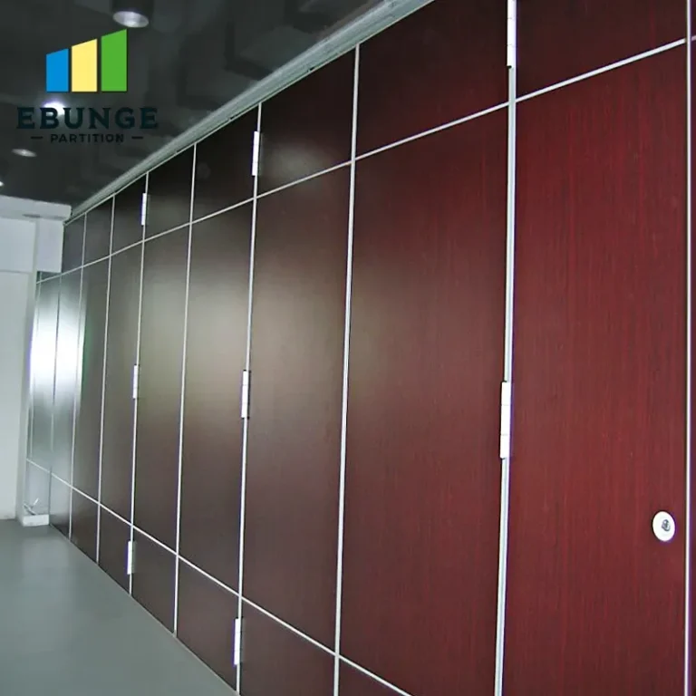 folding partition checklist top hung track system
