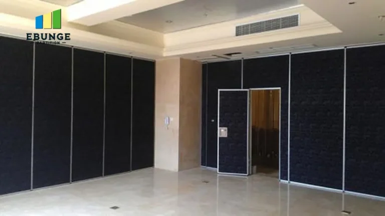 installation process of sliding partitions for rooms