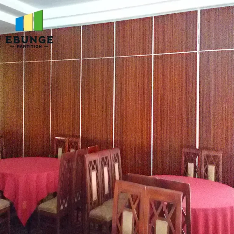 movable partition wall panel stacking top hung track system
