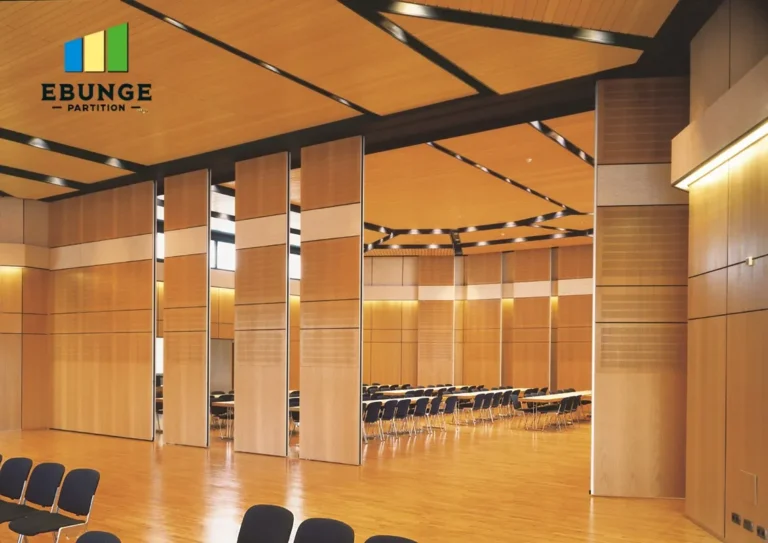 sliding partition wall cost planning for training center layout