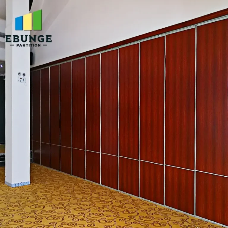 exhibition sliding partition finishes for hotel ballroom