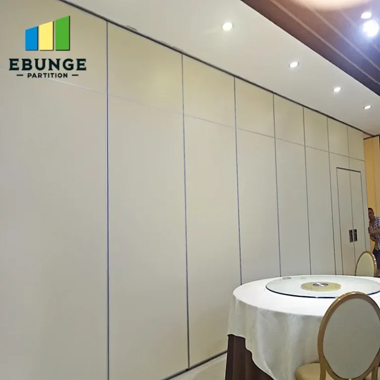 folding partition checklist top hung track system