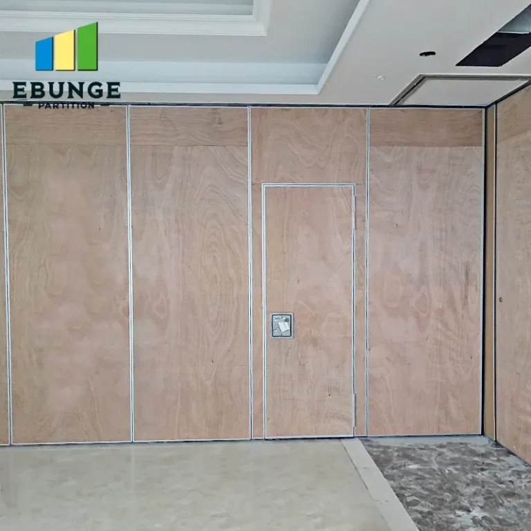 folding partition checklist top hung track system