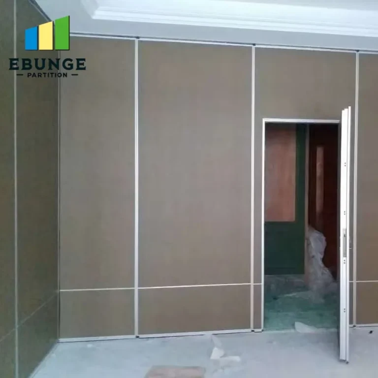 folding partition procurement commercial project example