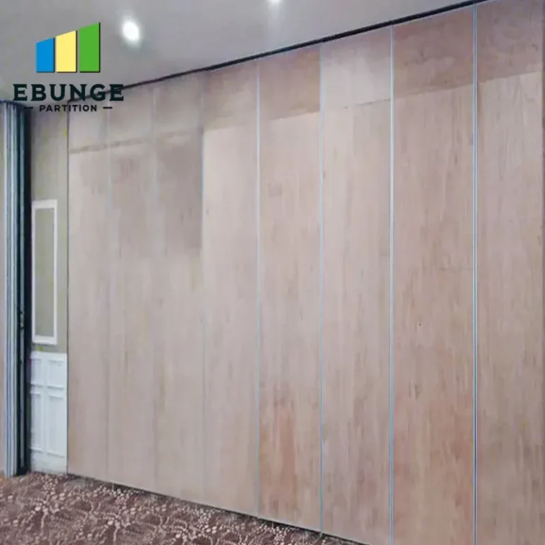 sliding partition wall maintenance planning for conference room project
