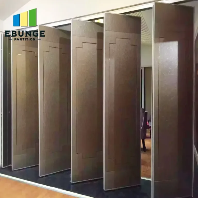 folding partition wall supplier selection panel stacking layout