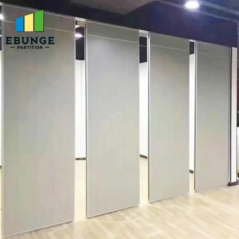 folding partition wall systems commercial project example
