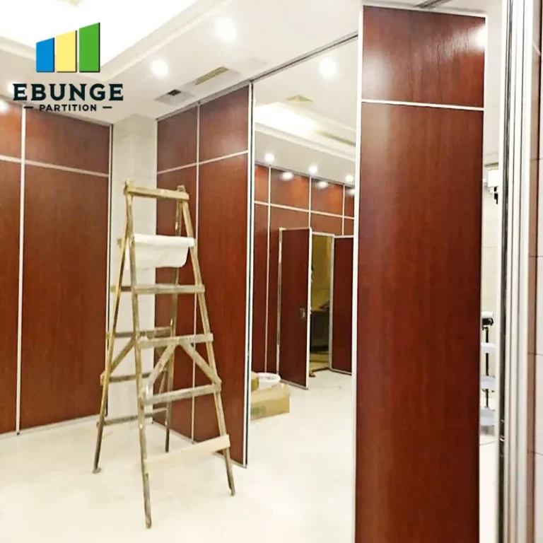 training center movable partition planning panel stacking layout