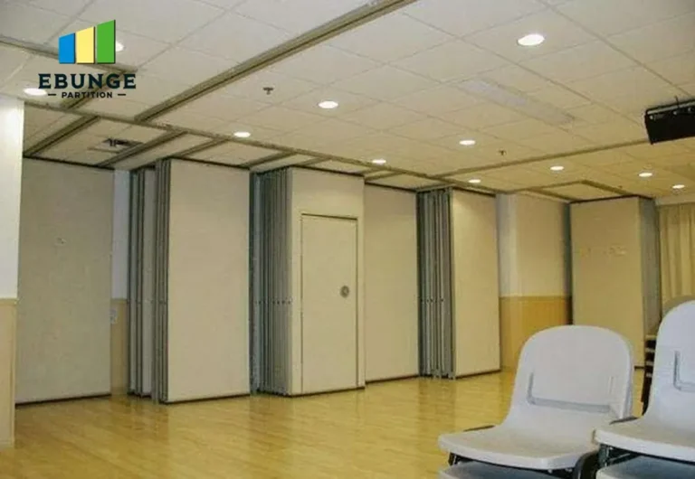 sliding partition wall cost top hung track system