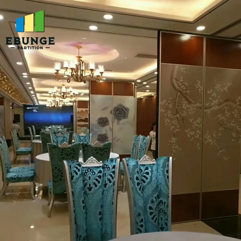 school sliding partition design for conference room project