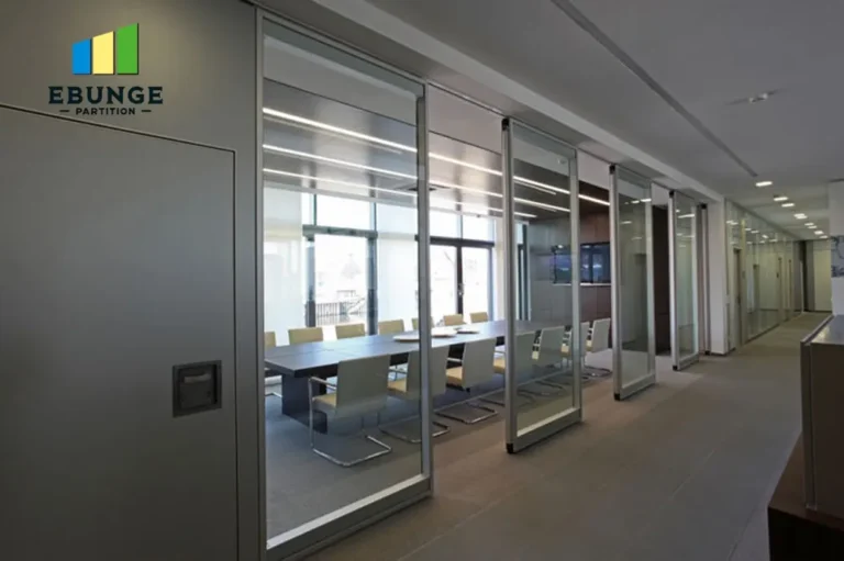 hospital folding partition cost top hung track system