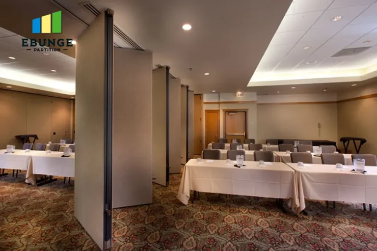 exhibition sliding partition planning for conference room project