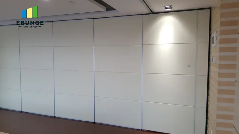 sliding partition wall design criteria top hung track system