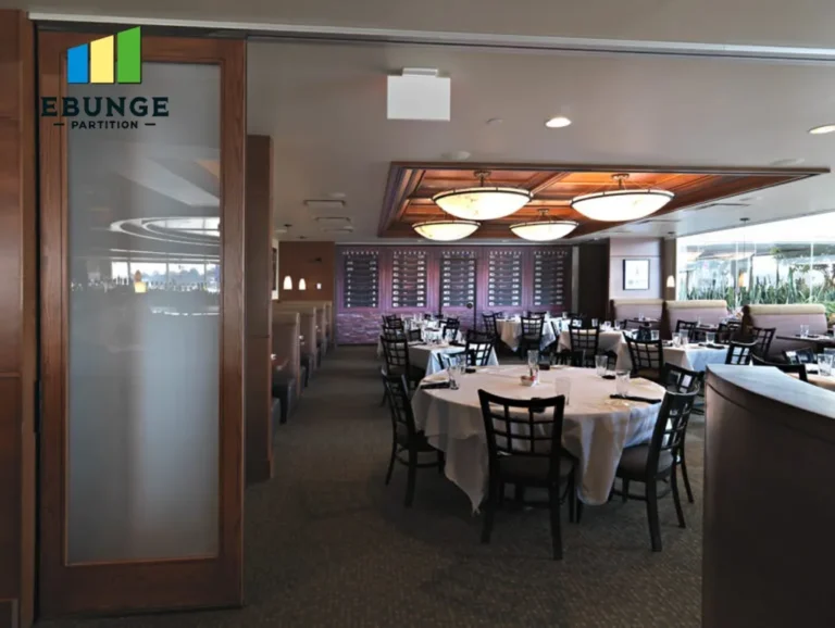 movable partition maintenance for hotel ballroom