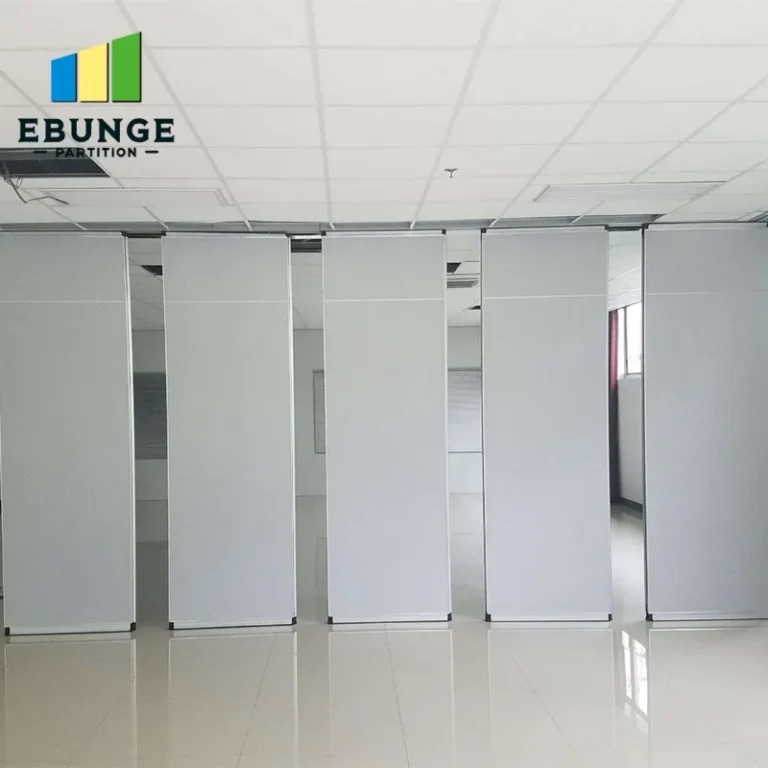 different finish options for movable partition walls