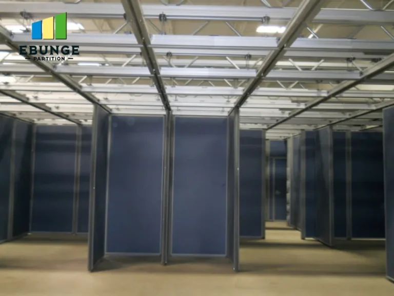 sliding wall system for conference room project