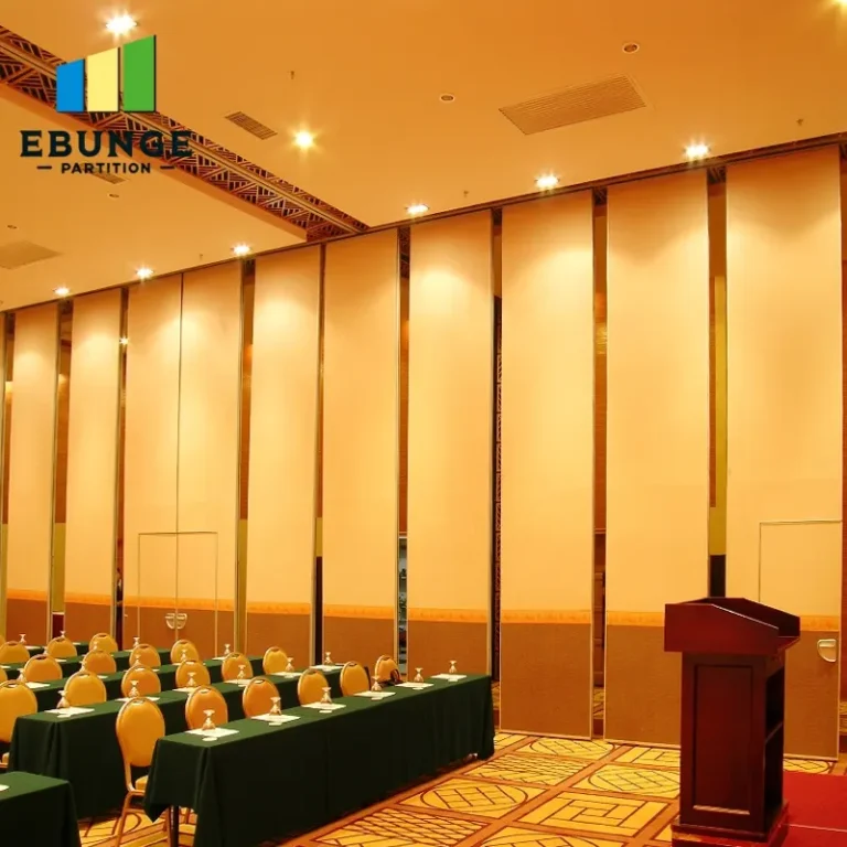 movable partition installation top hung track system
