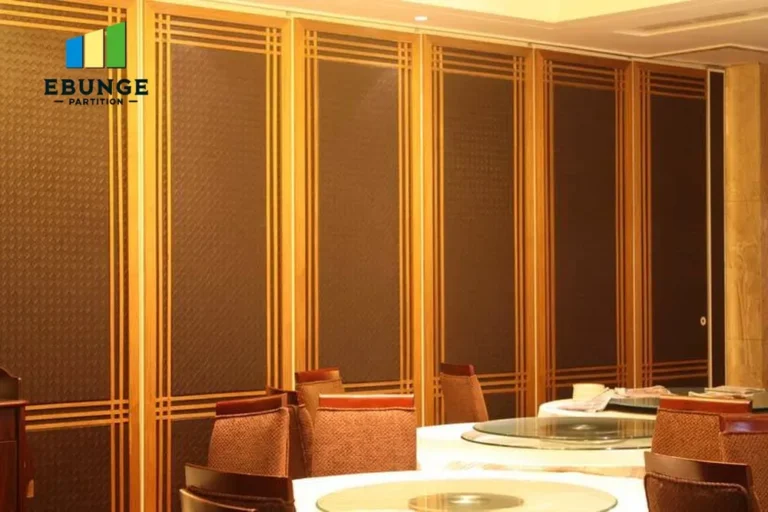 movable acoustic wall panel stacking top hung track system