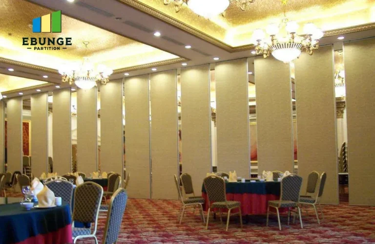 hotel operable wall supplier commercial project example