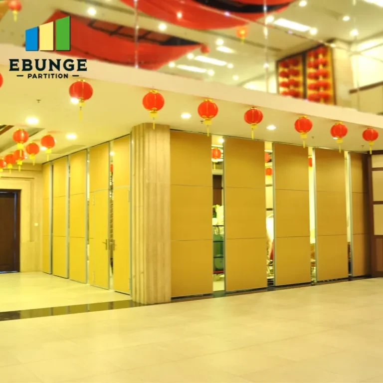 operable wall system panel stacking commercial project example