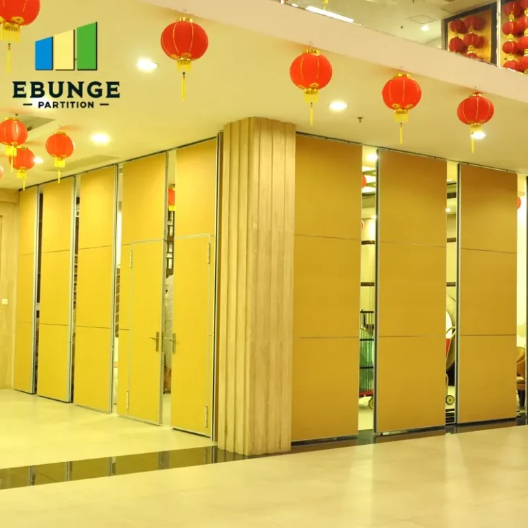 soundproof partition wall cost top hung track system