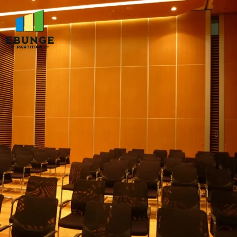 movable acoustic wall design criteria for conference room project