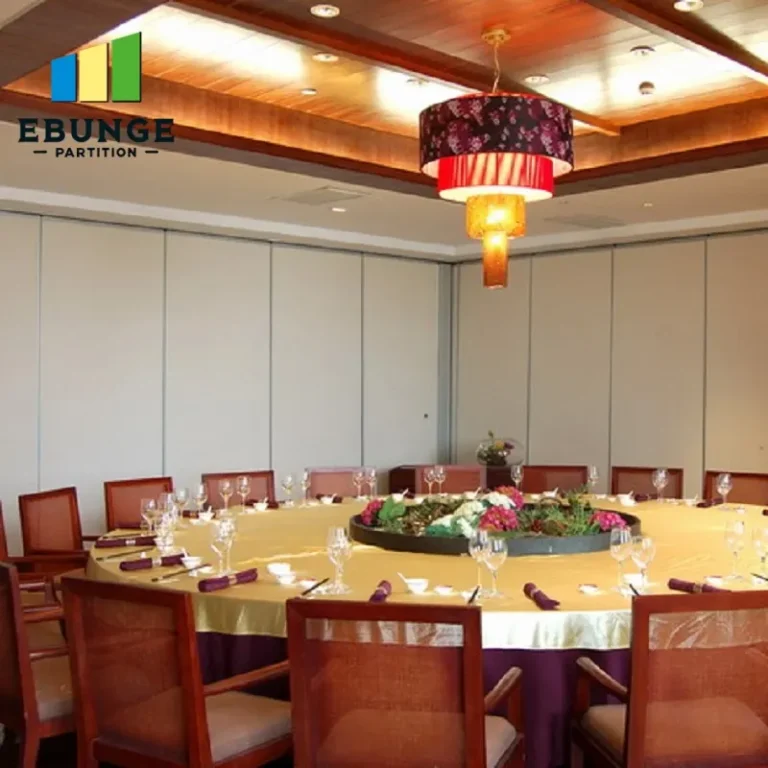 operable partition system for conference room project