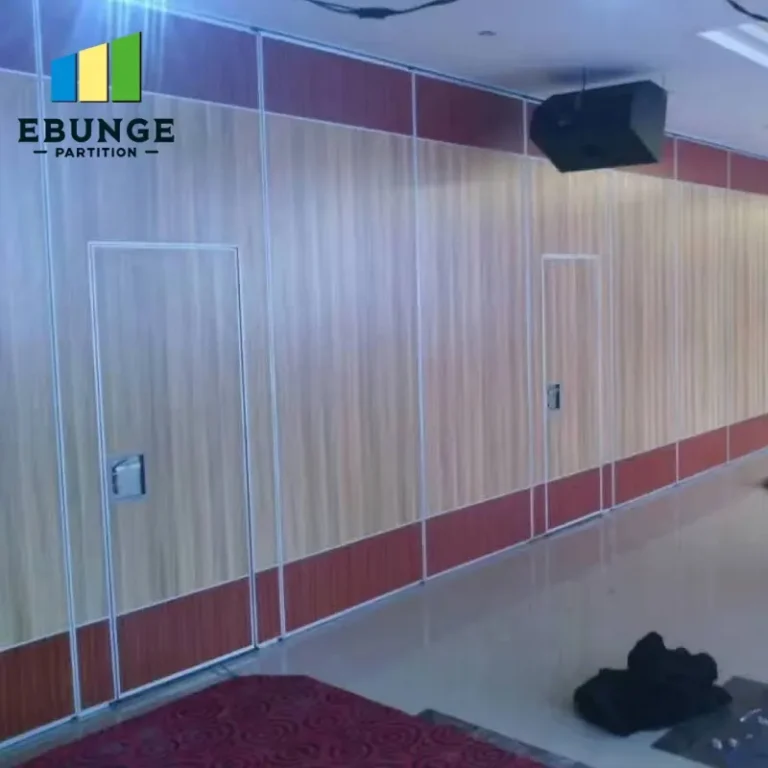 acoustic partition wall acoustic performance panel stacking layout
