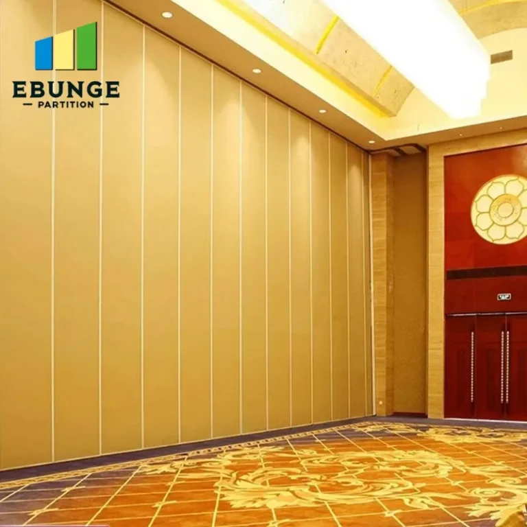 different finish options for movable partition walls